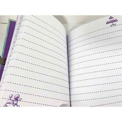 Diary/ Journal with Lock & Keys – Parisian Girl with Balloons – Blank, New