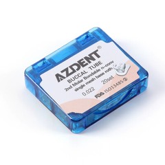 AZDENT Dental Orthodontic Buccal Tubes 1st Molar Bondable Non-Conv Roth /MBT.022