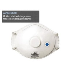 TruAir Vented / Valved N95 Particulate Respirator (10 Masks per Box) w/Valve