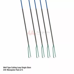 4A WOLF TYPE CUTTING LOOP SINGLE STEM 24Fr MONOPOLAR PACK OF 10