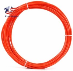5mm OD X 3mm ID Pneumatic Air Line Tubing Nylon Air Hose Line 32.8ft (Red)