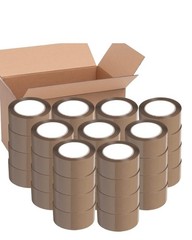 36 Tan/ Brown Carton Sealing Packing Tape Box Shipping – 2 inch x 110yd