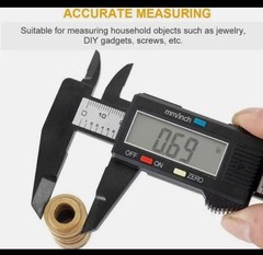 6″ 150mm Electronic Digital Caliper Micrometer – Carbon Fiber Composite – New
