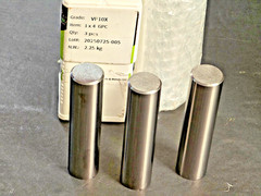 Viper VP10X Carbide 1″ x 4″ GPC Carbide Rods (QTY: 3 pcs) 4.15 LB (2.25 kg) NEW