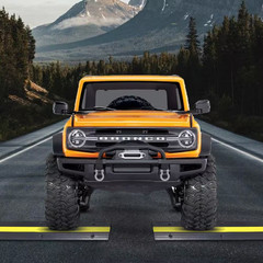 Cable Protector Ramp Rubber Speed Bumps 6600 Lbs. Load Capacity for Asphalt Conc