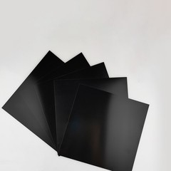 Black Anodized Aluminum Alloy Sheets Oxide Aluminum Flat Plate Thickness 0.5-2mm