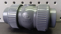 1″ Chemtrol TRUE UNION PVC CHECK VALVE PVCI-1 (bn)