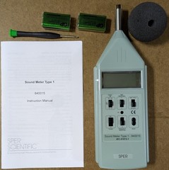 Sper Scientific 840015 Type 1 Sound Meter meets IEC61672 & ANSI S1.4, ±0.7dB new