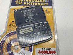 New Ectaco ML320 Universal Translator 10 Languages Dictionary & Organizer