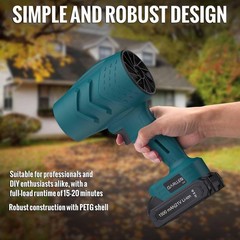 GARLLEN Cordless Leaf Blower 35000 RPM, 21V Powerful Handheld Blower with 2X …