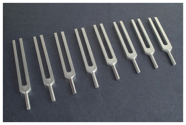 Eisco 8 Piece Octave Set Aluminum Tuning Forks PH0738ALT NEW
