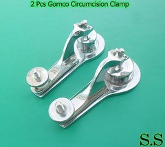 2 PCS Gomco Circumcision Clamp 2.9cm & 3.4cm Surgical Instruments