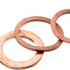 200Pcs Copper Diesel Injector Washers Fuel Set Seal Rings Assortment Kit