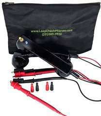 Loop Check­® Phones Electrician Continuity Test Phone Set TE001-B