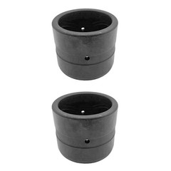 2 PCS 40 MM EXCAVATOR BUSHING HARDEN STEEL , ID 40mm x OD 50mm x L 40mm US