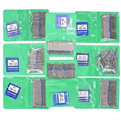 50pcs Dental Diamond Burs FG For High Speed Handpiece Friction Grip 149 Types