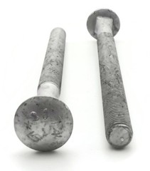 Carriage Bolt Hot Dipped Galvanized Bolts – 5/8″-11 x 9″ PT – Qty-25