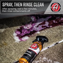 Adam’s Iron Remover (16oz) – Iron Out Fallout & Stop Rust Remover Spray for Car