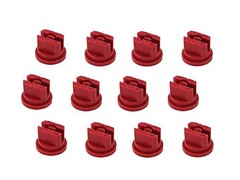Pack of 12 – TeeJet Flat Spray Tips Red 110° Polymer Visiflo TP11004VP Farmer