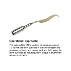 Ultrasonic Dental Scaler Implant Tips Cleaning Orthodontic Fit for SATELEC / DTE