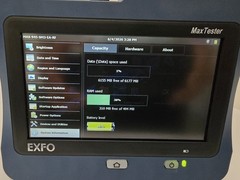 EXFO MAX 945 SM3 EA RF – SM 1310 1550 1625 nm OLTS Test with PM VFL WiFi BT