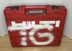 Hilti DX 350 Powder Actuated Concrete Nail Gun Red with Tool Case With Extras
