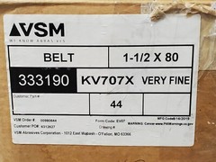 1-1/2″ x 80″ VSM-KV707X VERY FINE Abrasive Surface Conditioning Grinding Belt HR