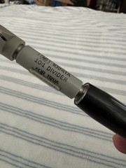 HP 1121A 500 MHZ AC ACTIVE PROBE W/ 10241A Divider