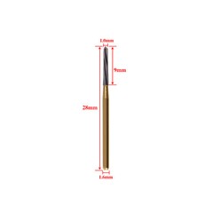 Endo-Z Bur Dental Carbide Tungsten Steel Burs 28mm Surgical Cutter 5Pcs