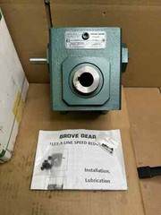 GROVE FH220-1 FLEX-A-LINE RIGHT-ANGLE GEAR REDUCER 1″ BORE, RATIO – 7.5, M/O!