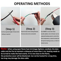 HEAT SHRINK TUBE 2:1/3:1/4:1 WITH/WITHOUT ADHESIVE GLUE LINED HEATSHRINK SLEEVE