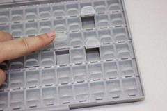 Empty BOX-ALL enclosures SMD SMT resistor capacitor Organizer 0805 0603 0402 lid