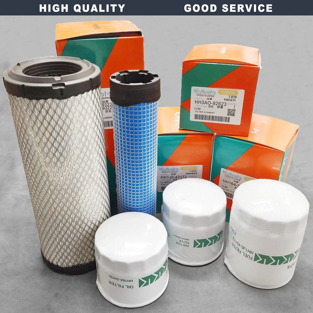 New Complete Filter Service Kit for Kubota L3901 DT and L3301 DT