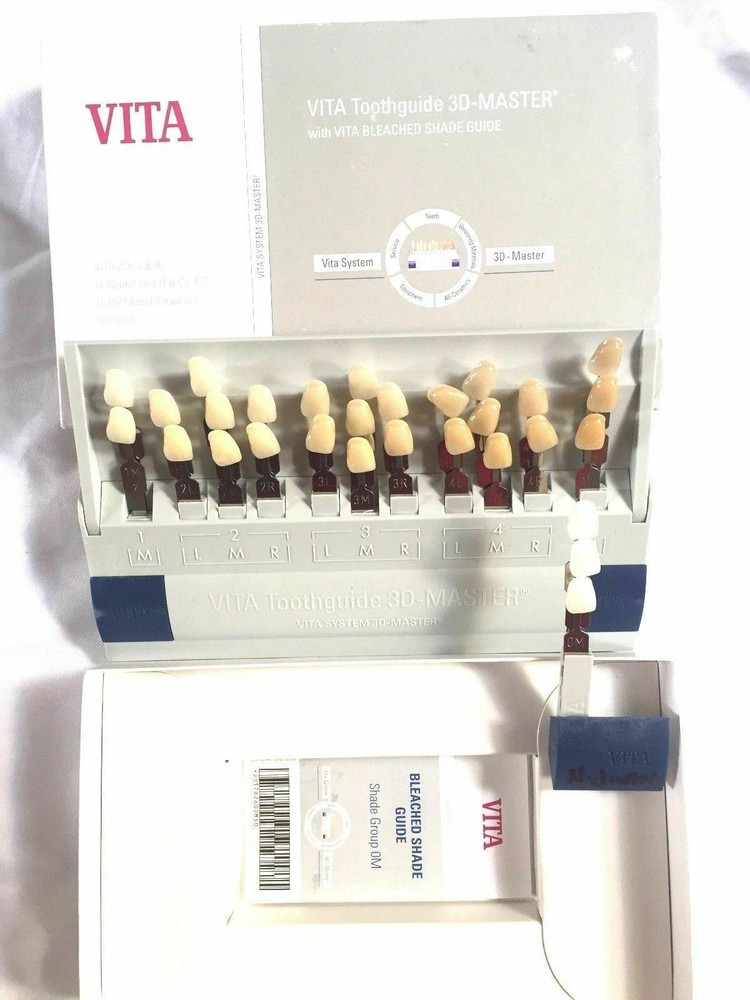 VITA Resin Dental Toothguide 3D Master 29 Colors With Bleached Shade Guide