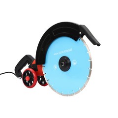 Electric Concrete Cutter Saw, Circular Saw with Saw Blade and Rolling Pulley HOT