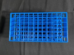NALGENE Test Tube Rack For 13mm Tubes 6×12 Array Unwire Resmer Blue 5970-0313