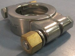 USA Sealing SS304 High Pressure Tri-Clamp 2-Bolt Stainless Steel Lot of 3