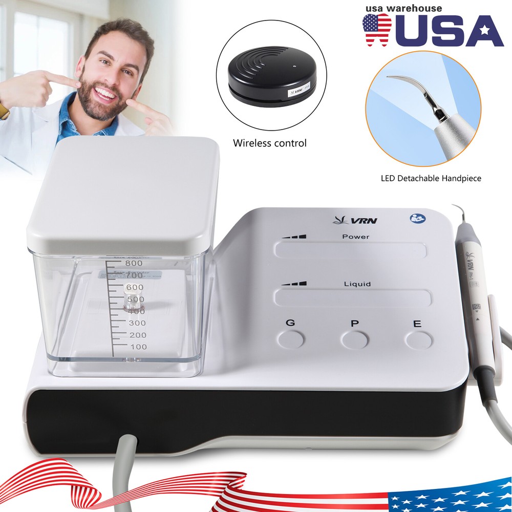LED Dental Ultrasonic Piezo Scaler Handpiece Bottle Fit EMS Cavitron Woodpecker