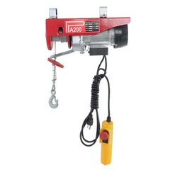 LABLT 440lbs / 200kg 110V Mini Electric Hoist 6.6 ft Wired Remote Control