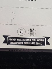 (QTY 1000) Bluzen NT106XL Disposable Nitrile Gloves XLarge Food/Medical Grade