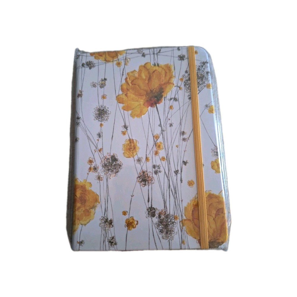 5X7 In Yellow Flowers Journal 160 PagesPeter Pauper Press Lovely & Bright New