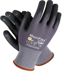 12- 34-844 MaxiFlex Nitrile Grip Foam Dotted Palm Coated PROTECTIVE WORK GLOVES