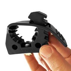 4pcs Shovel Mounts for Roof Rack Quick Release Rubber Clamp Holder Kits