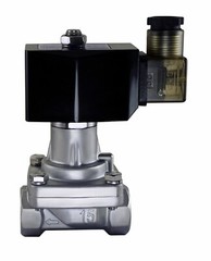 1/2″ Inch Stainless Zero Differential Electric Solenoid Steam Valve 220V AC NC