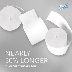 Scott Professional Essential Coreless High-Capacity Standard Roll Toilet Paper