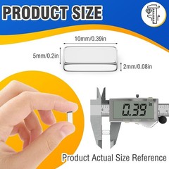 Exceptional 100-Pack Neodymium Bar Magnets – Compact 10x5x2mm for Home & Office