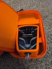 Supco Tradefox Jumper King model TFXJK, orange and black with case, never used!