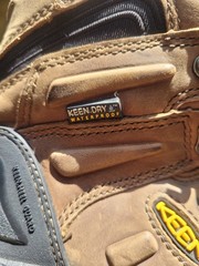 🔥KEEN Utility 🇺🇸Coburg 8 Inch Waterproof Boot Cascade Brown Black 1017833 8D
