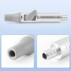 Dental Chair Saliva Ejector Strong /Weak Suction Rubber Snap Tip Adapter/ Handle