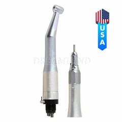 NSK Style Dental Slow Speed Handpiece Straight Contra Angle Air Motor 2/4H exter